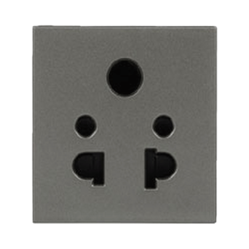 Legrand Mylinc 2/3 Pin 6A Universal Socket, 6763 28